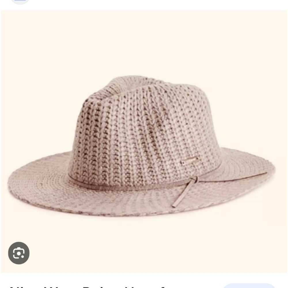 Nine West Knit Panama Hat